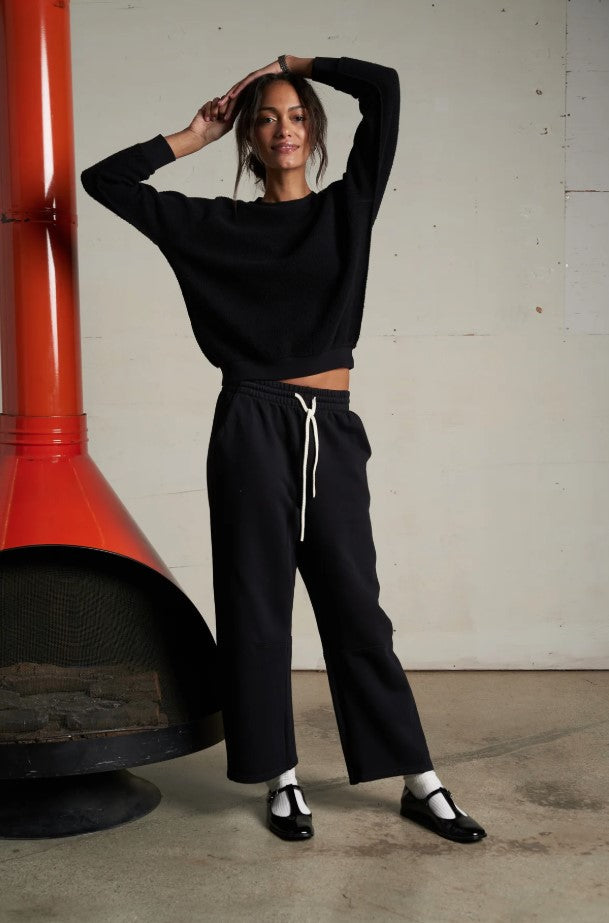 Ziggy Inside Out Sweatshirt - Black