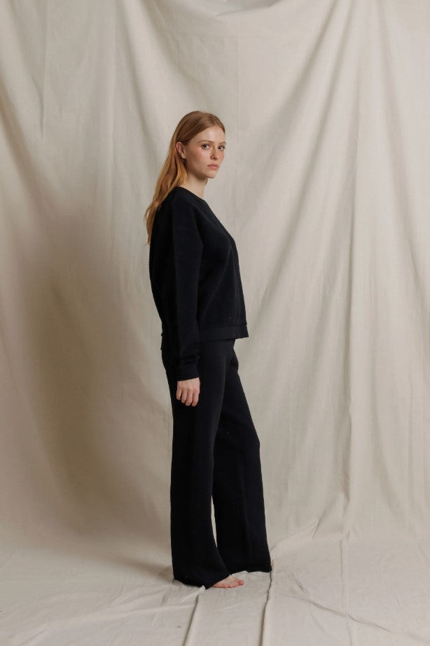 Ziggy Oversized Sweatshirt - True Black
