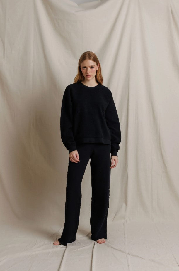 Ziggy Oversized Sweatshirt - True Black