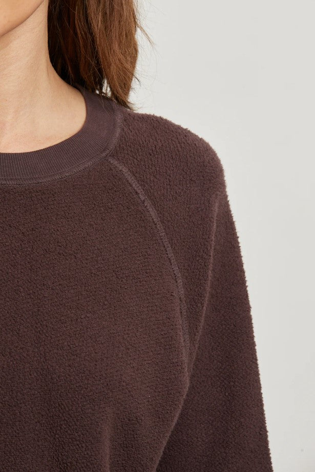 Ziggy Inside Out Sweatshirt - Cocoa Powder