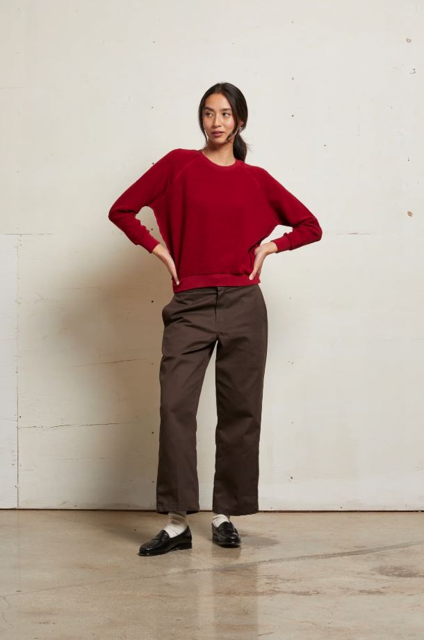 Ziggy Inside Out Sweatshirt - Maple