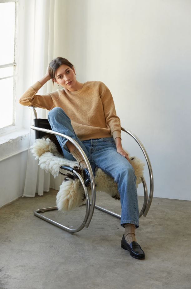 Ziggy Inside Out Sweatshirt - Suede