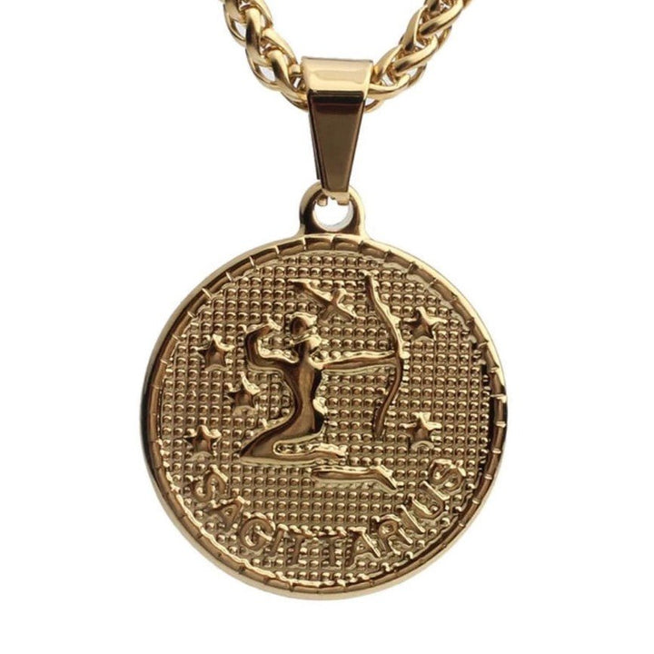 Zodiac Coin Necklace - Jaffi's