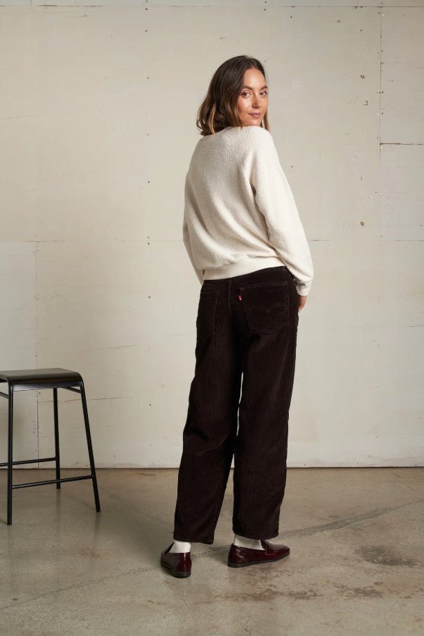 Zuri Inside Out Sweatshirt - Sugar - Jaffi's