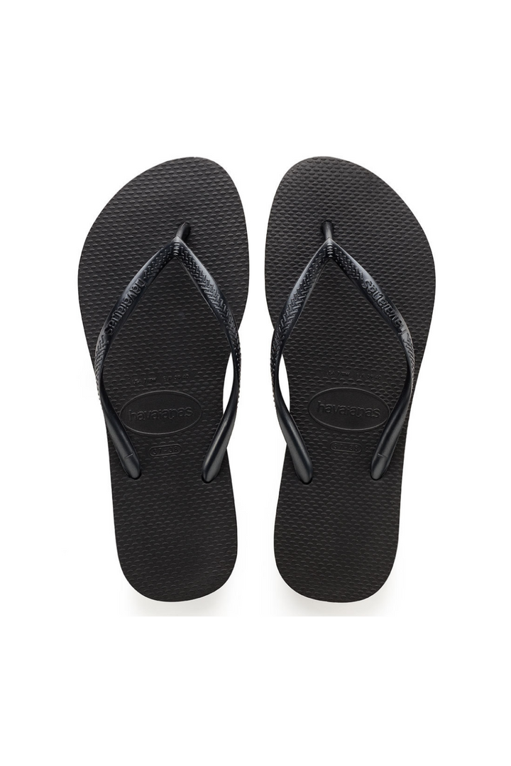 The Slim Flip Flop - Black Havaianas