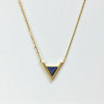 Chevron Stone Necklace - Jaffi's