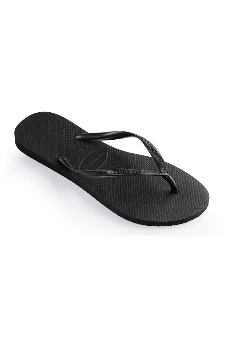 The Slim Flip Flop - Black Havaianas