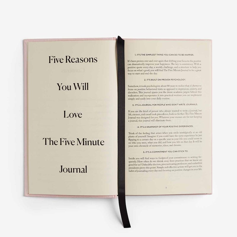 5 Minute Journal - Pink - Jaffi&
