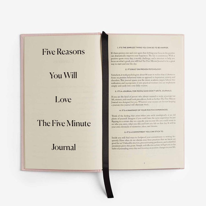 5 Minute Journal - Pink - Jaffi&