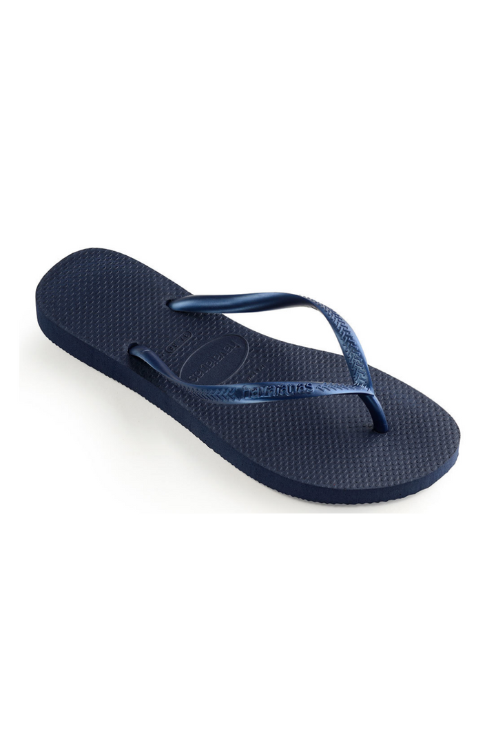 The Slim Flip Flop - Navy Blue Havaianas