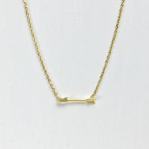 
                  
                    Load image into Gallery viewer, Arrow Necklace - Jaffi&amp;#39;s
                  
                
