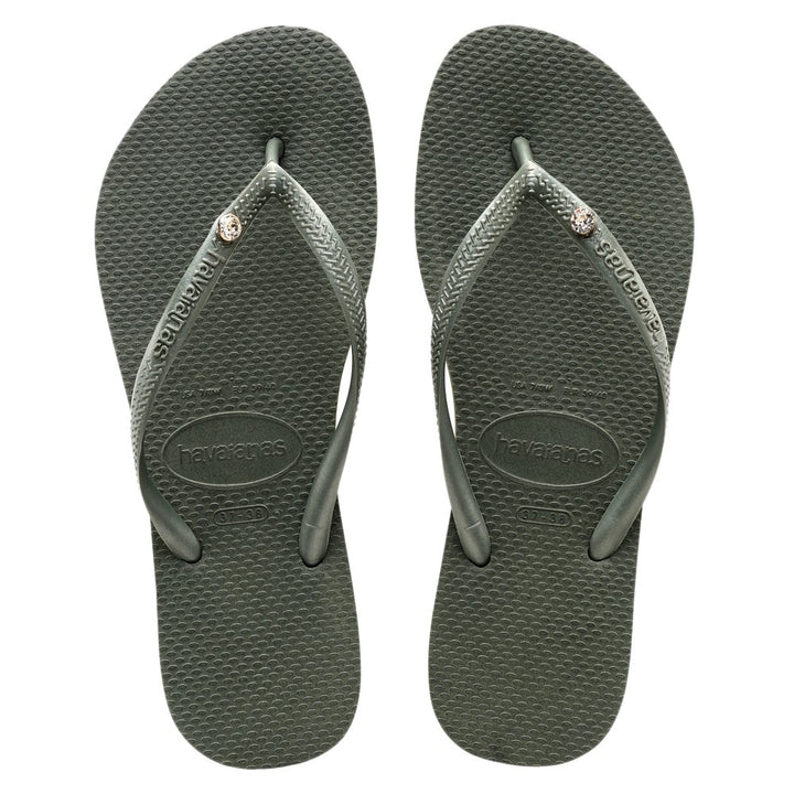 The Slim Crystal Glamour Flip Flop Havaianas