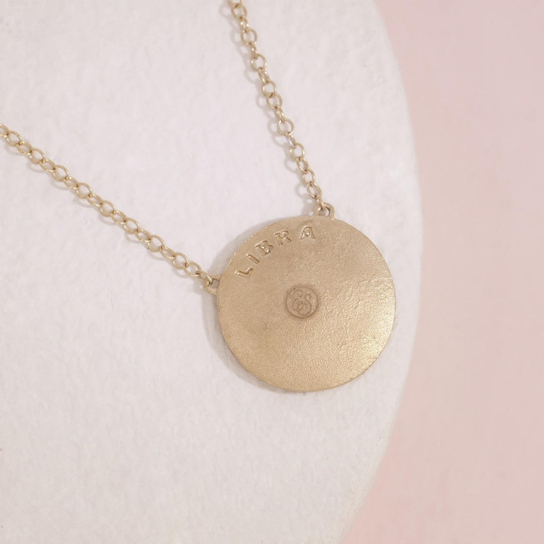 Libra Zodiac Necklace Ella Stein