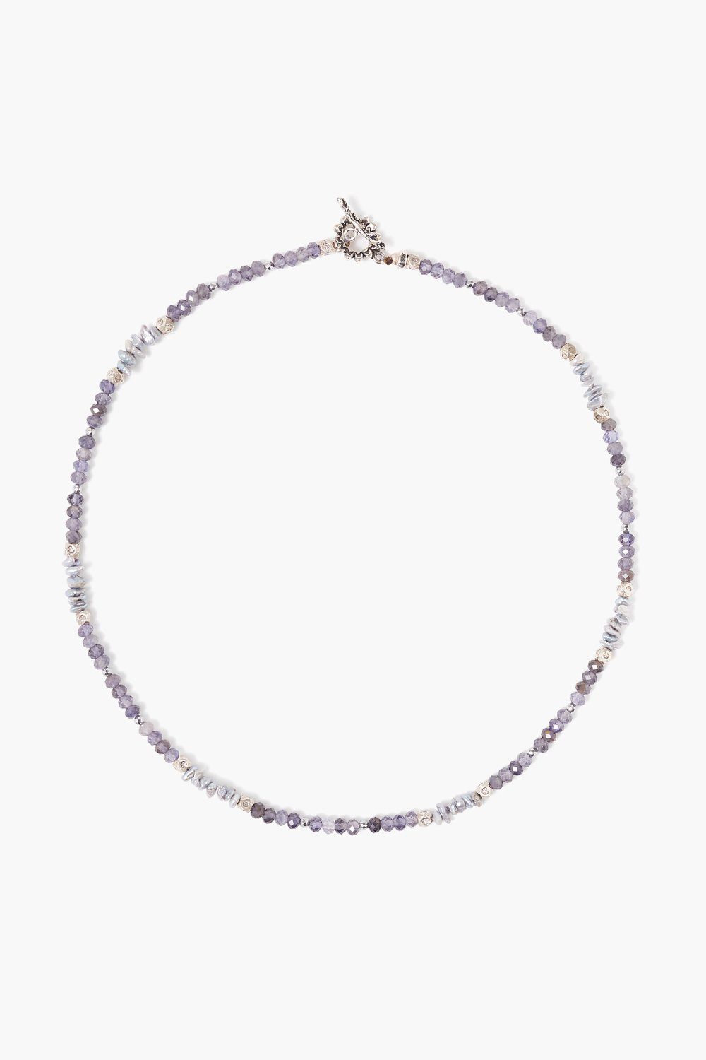 Iolite Mix Tournesol Necklace