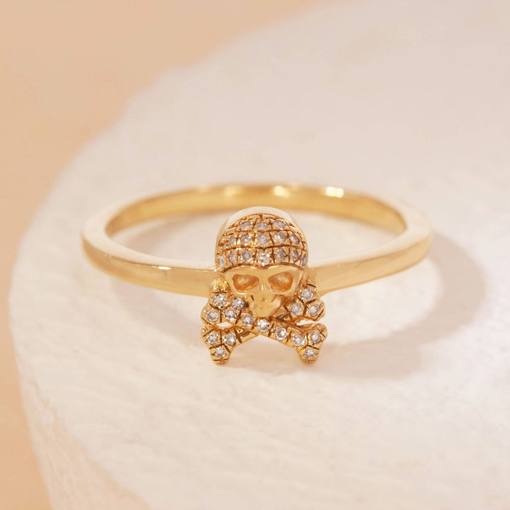 Skull and Crossbones Ring Ella Stein