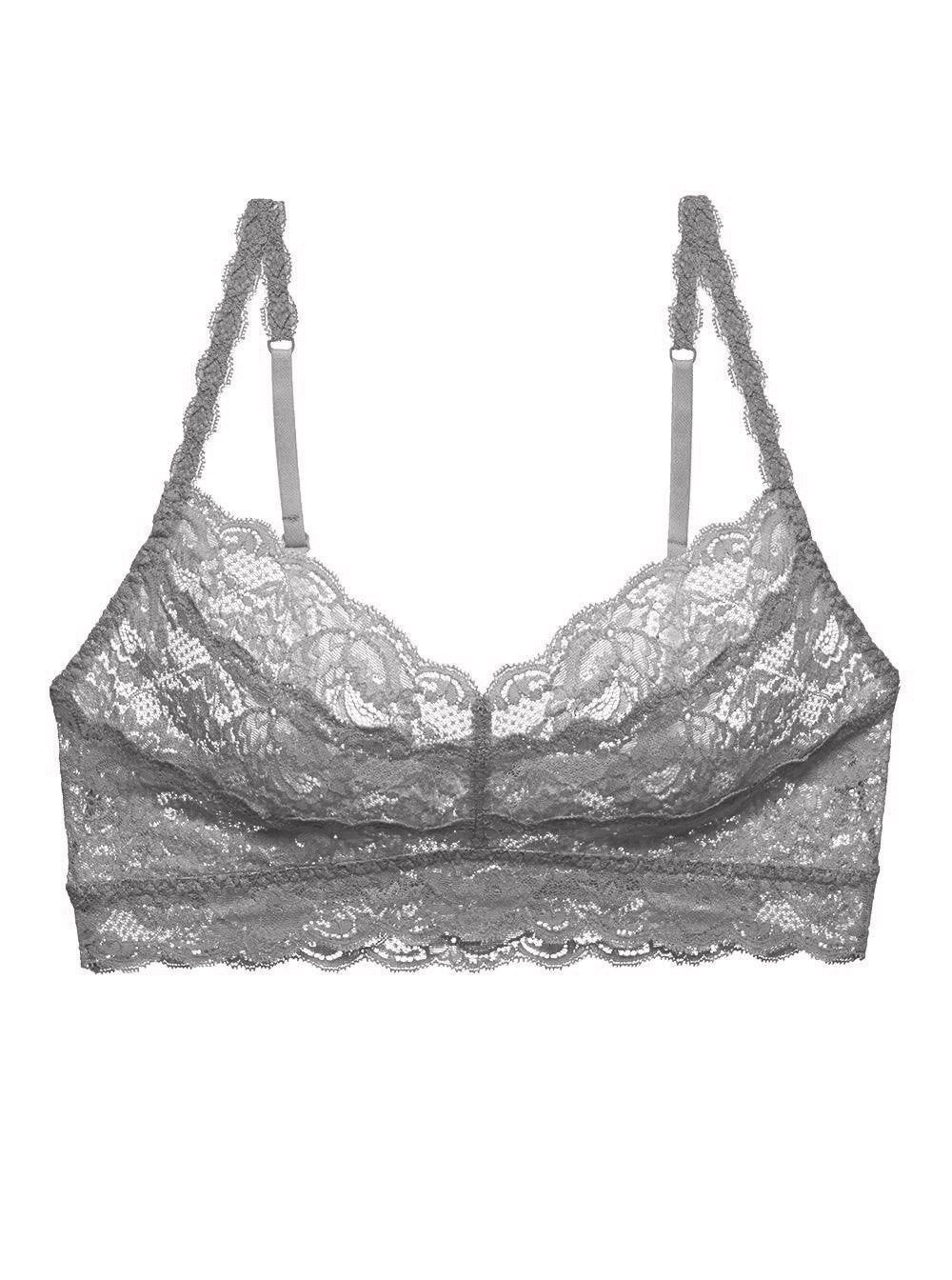 Never Say Never Sweetie Bralette - Platinum Grey Cosabella