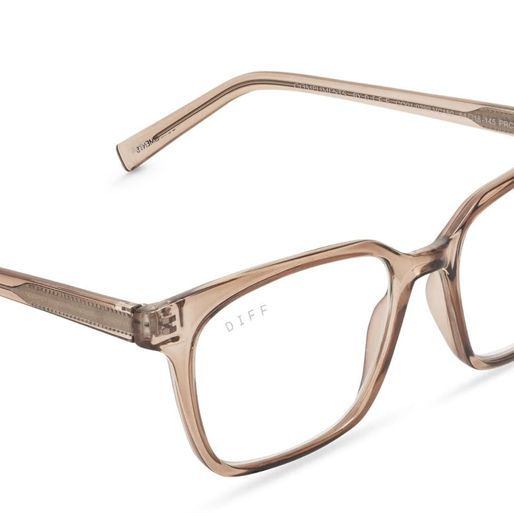 Alex Vintage Crystal Bluelight Readers Diff Eyewear