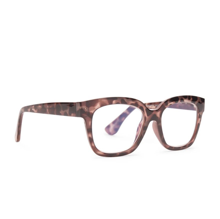 Ava Blue Light Readers - Beige Tortoise - Jaffi's