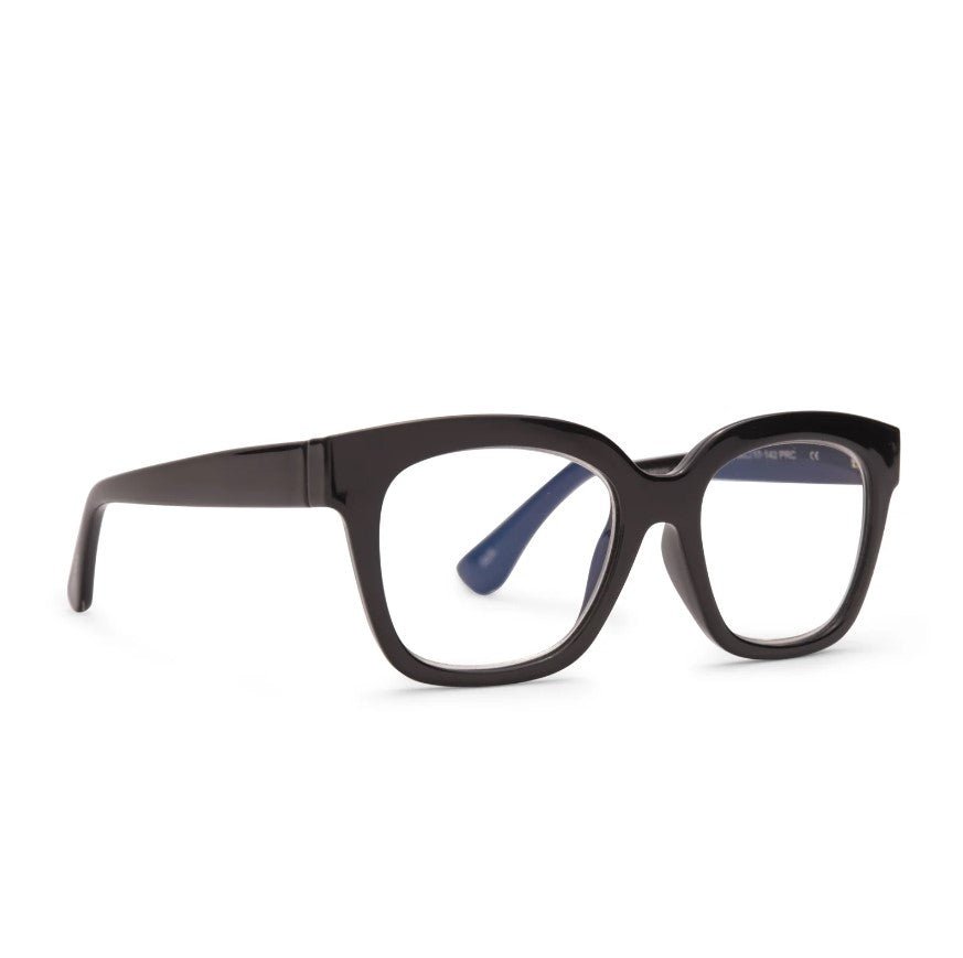 Ava Blue Light Readers - Black - Jaffi's