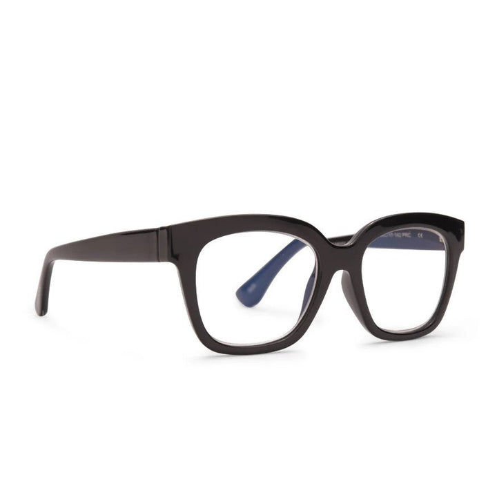 Ava Blue Light Readers - Black - Jaffi's