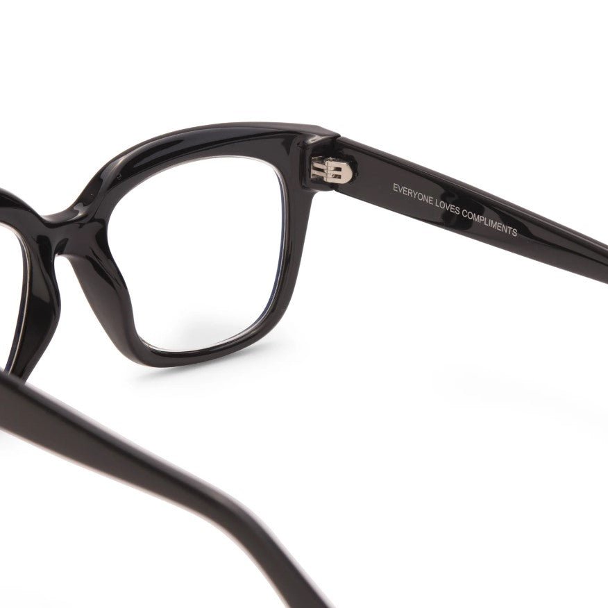 Ava Blue Light Readers - Black - Jaffi's