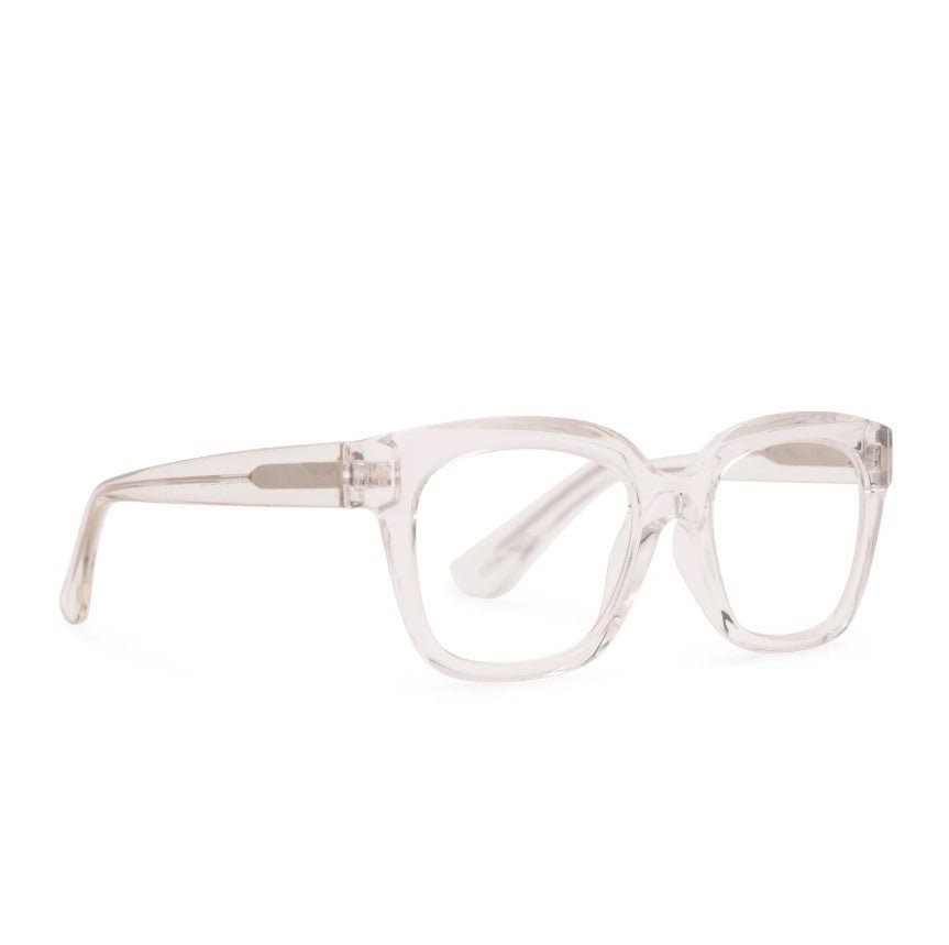 Ava Blue Light Readers - Clear Crystal - Jaffi's