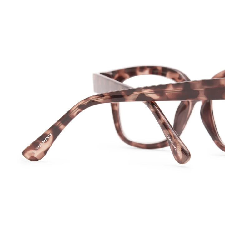 Ava Beige Tortoise Bluelight Readers Diff Eyewear