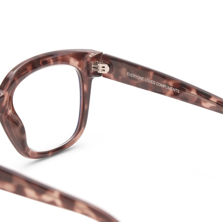 Ava Beige Tortoise Bluelight Readers Diff Eyewear