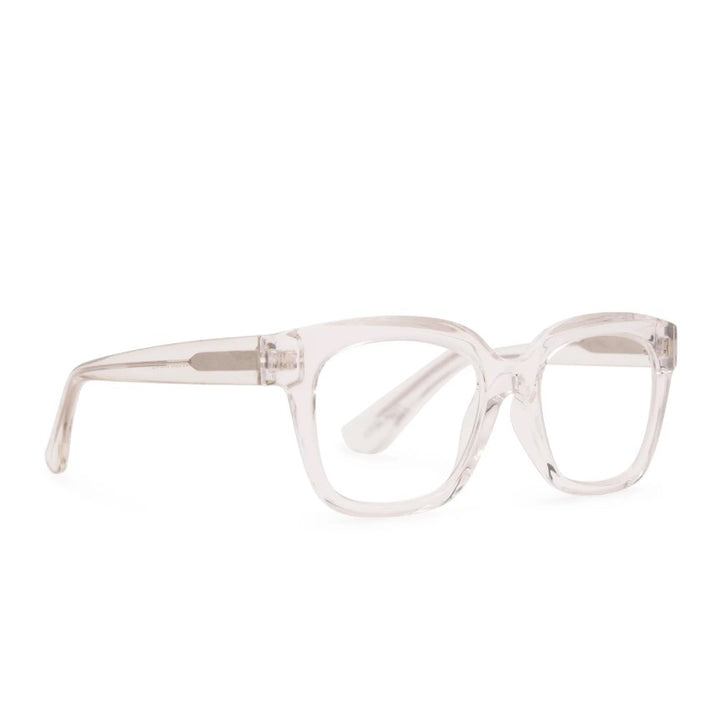 Ava Clear Crystal Bluelight Readers Diff Eyewear