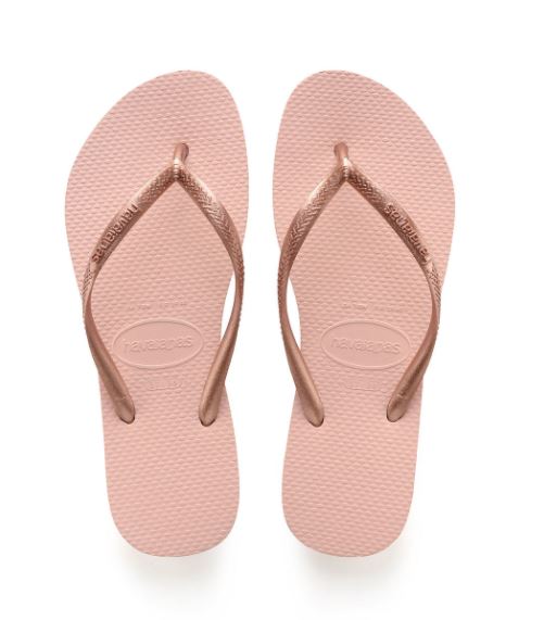 The Slim Flip Flop - Ballet Rose Havaianas