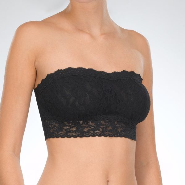 Lace Bandeau w/ Mesh Lining Hanky Panky