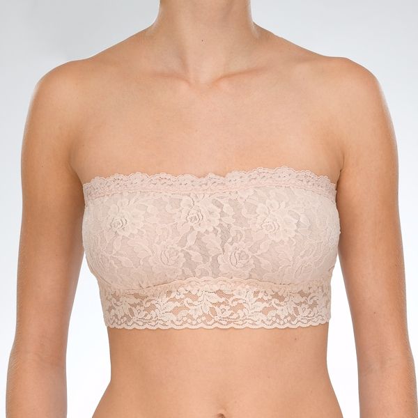 Lace Bandeau w/ Mesh Lining Hanky Panky