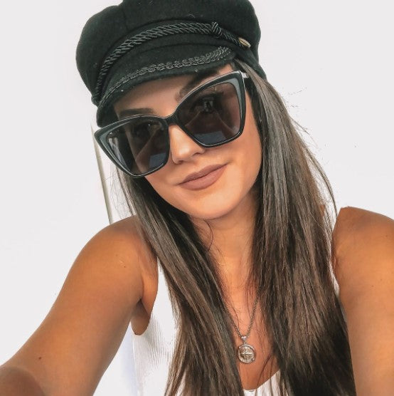 
                  
                    Becky II Sunglasses - Black + Dark Smoke Polarized Diff Eyewear
                  
                