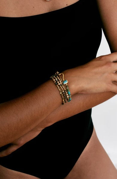 Granada Naked Wrap Bracelet - Abalone Chan Luu