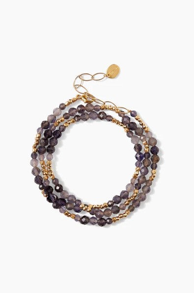 Granada Naked Wrap Bracelet - Iolite Chan Luu