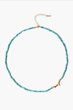 Turquoise Gold Coral Necklace Chan Luu