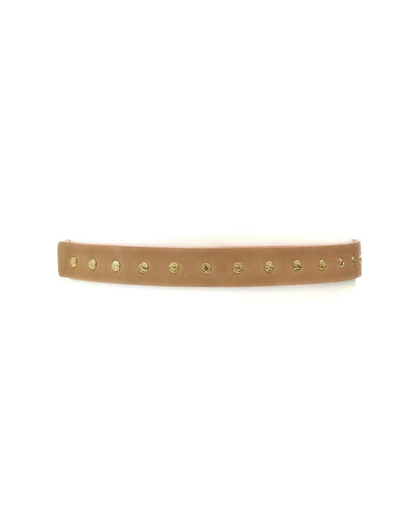 Callie Snap Belt - Cognac ADA