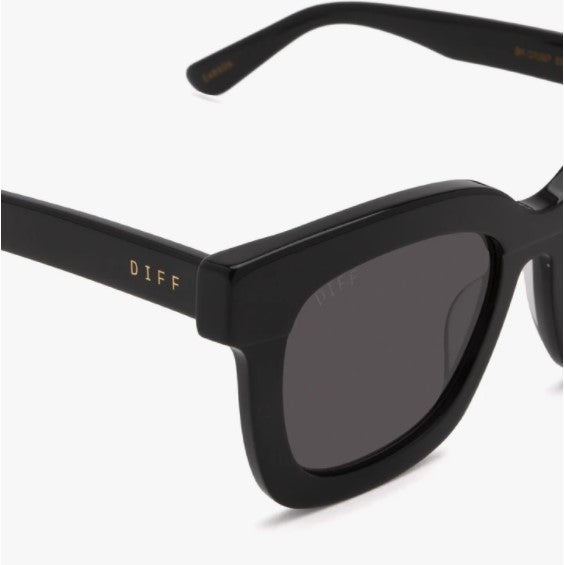 Carson Sunglasses - Black + Dark Smoke + Polarized - Jaffi's