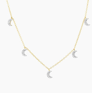 
                  
                    Load image into Gallery viewer, Crescent Moon Necklace Ella Stein
                  
                