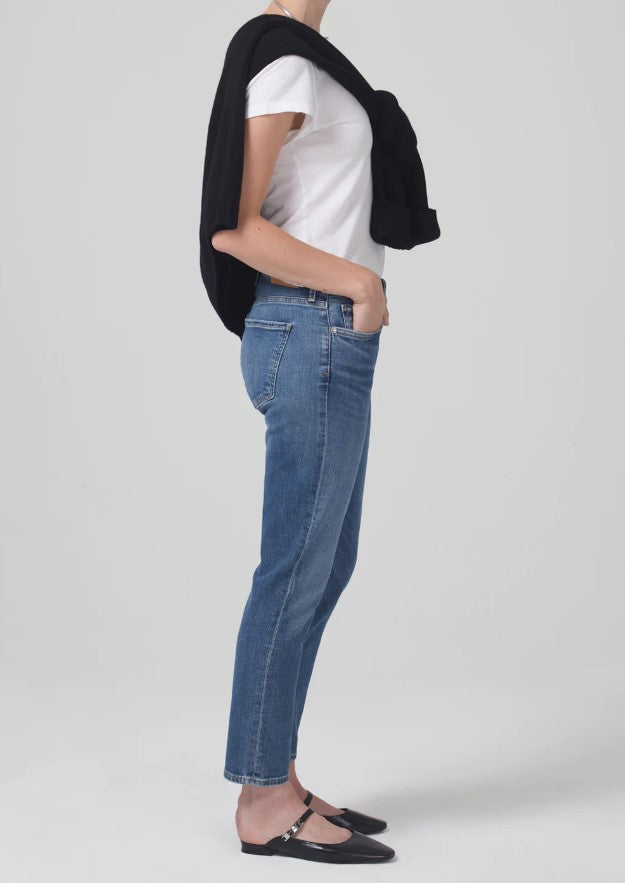 Copy of Ella Mid Rise Slim Crop - Carmine Citizens of Humanity