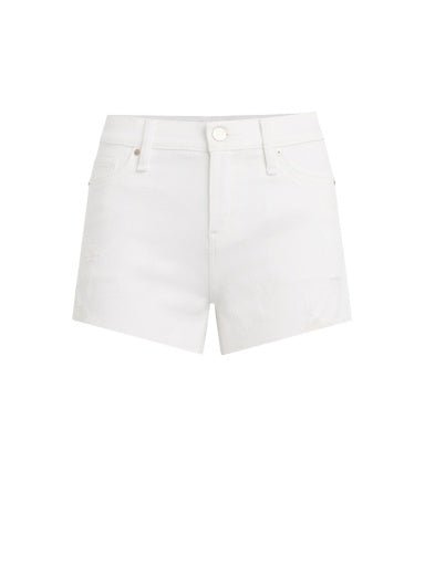 Gemma Mid Rise Short - Clean White - Jaffi's