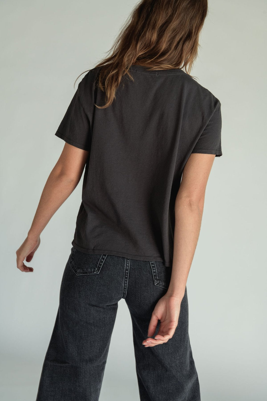 Harley Boxy Crew Tee - Vintage Black - Jaffi's
