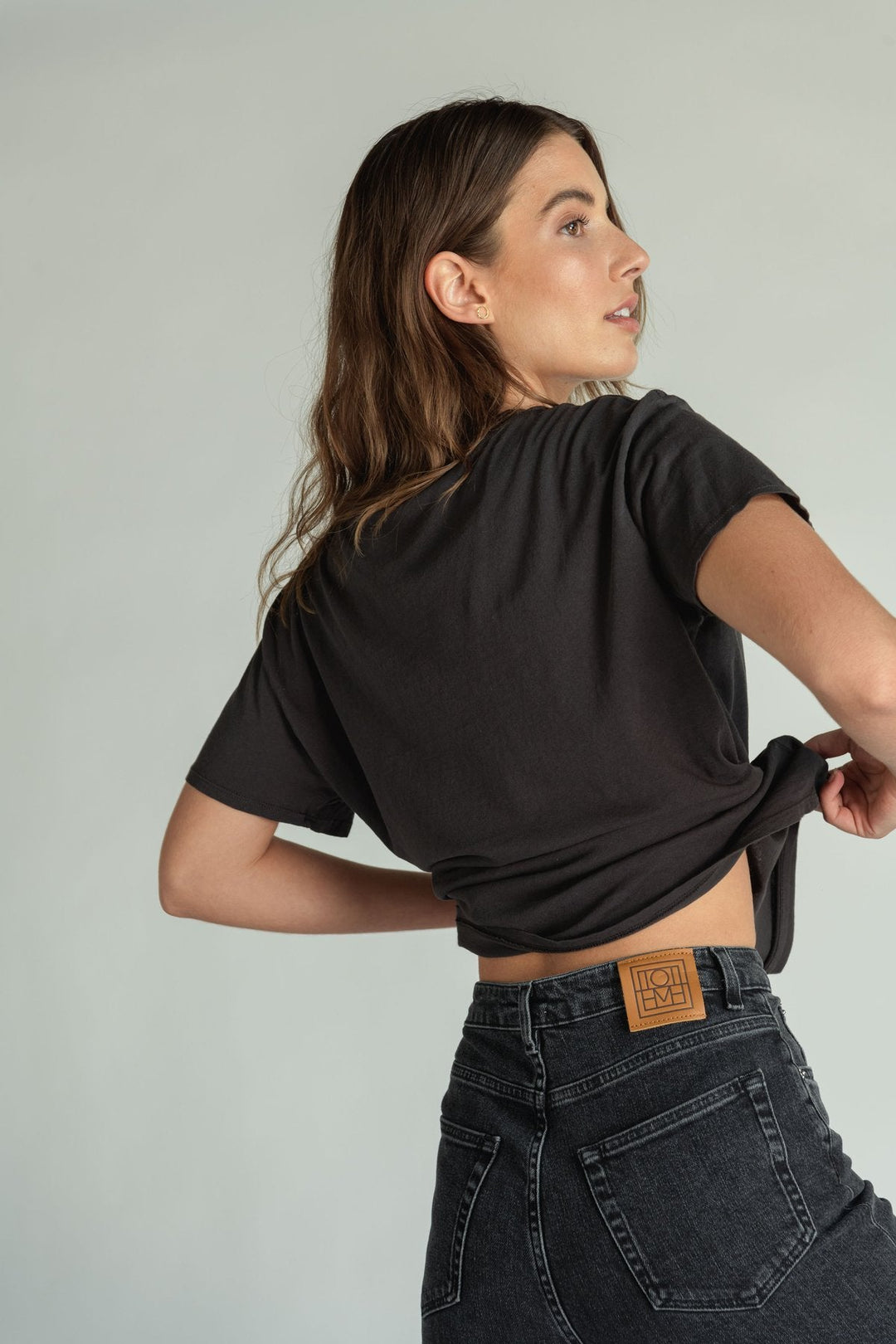 Harley Boxy Crew Tee - Vintage Black - Jaffi's