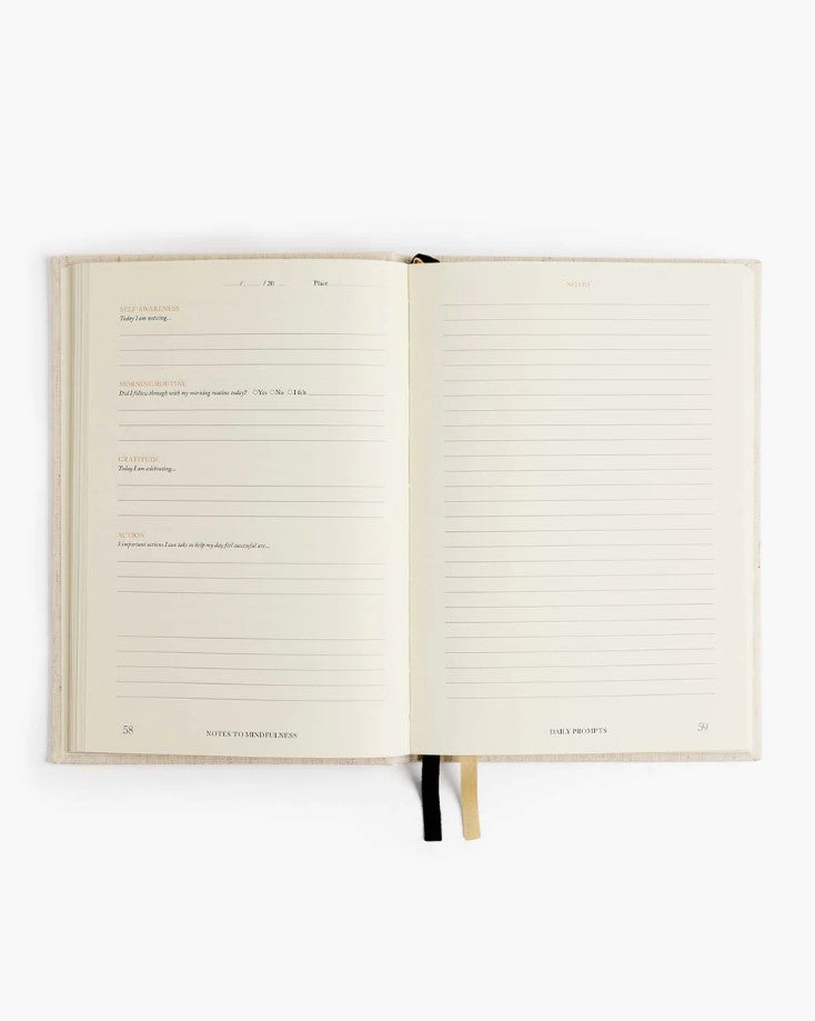 Notes of Mindfulness Journal Intelligent Change