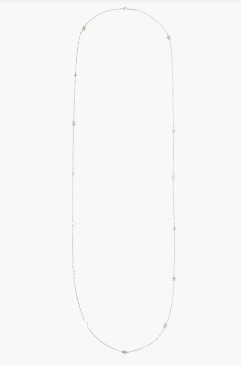 Silver Layering Star Chain Necklace Chan Luu