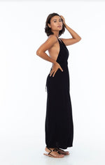 River Solid Maxi Dress Indah