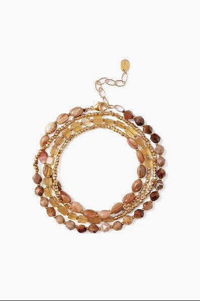 Taos Wrap Bracelet - Pink Mix Chan Luu