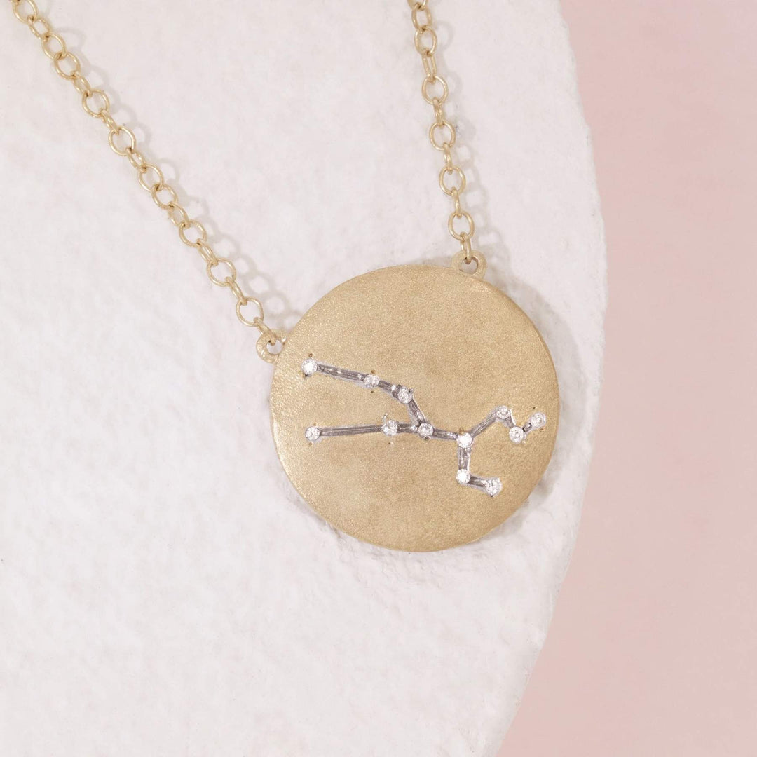 Taurus Zodiac Necklace - Jaffi's