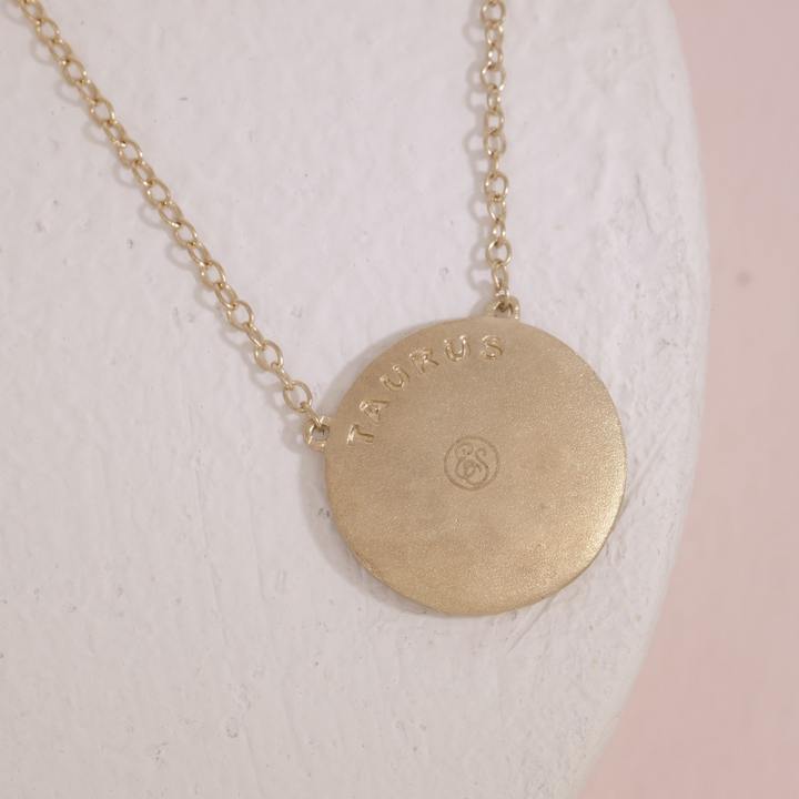 Taurus Zodiac Necklace - Jaffi's