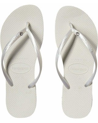 The Slim Crystal Glamour Flip Flop - Jaffi's